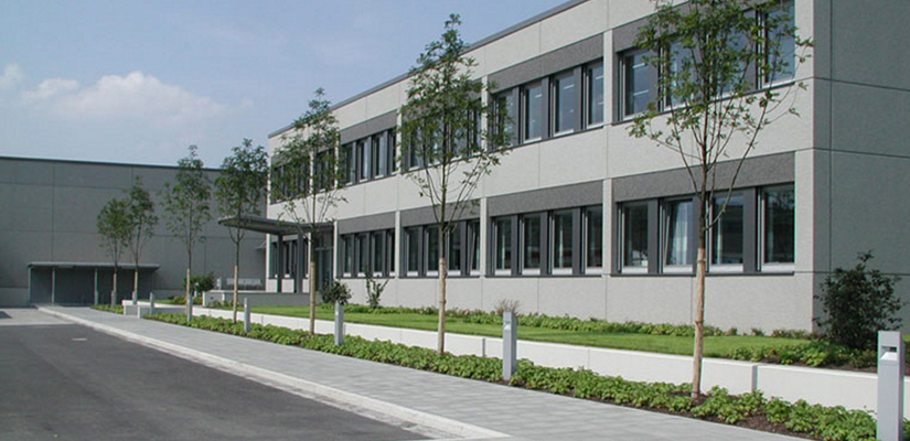 Grünanlagen ALDI-Logistikzentrum in Dormagen 