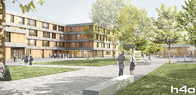 Neubau Gesamtschule Hürth - Fachplanung Freianlagen 
