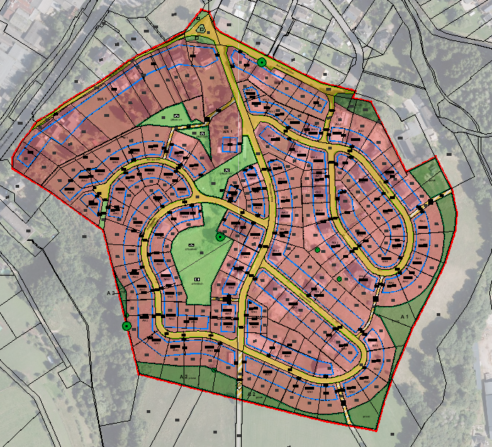 Gemeinde Hellenthal - 1. Änderung BP Nr. 54 Blumenthal, oberhalb des Baugebietes Auf dem Büchel 
