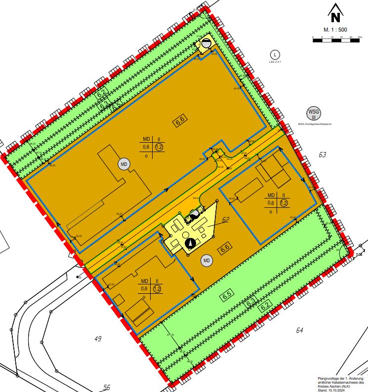 Gemeinde Simmerath - 1. Änderung Bebauungsplan Nr. 156 Langschoss 